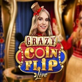 Try Crazy Coin Flip slot by Evolution on swiftsuomi.com – logo image