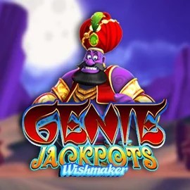 Genie Jackpots Wishmaker slot logo by Blueprint Gaming at Swift Casino