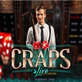 Official Live Casino logo: Live Craps by Evolution at Swift Casino