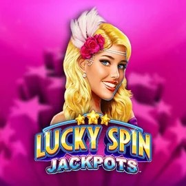 Lucky Spin Jackpots slot visual from Novomatic available on swiftsuomi.com
