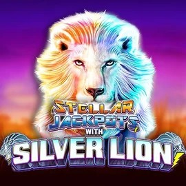 Stellar Jackpots with Silver Lion logo – Jackpots by Lightning Box Game at Swift Casino